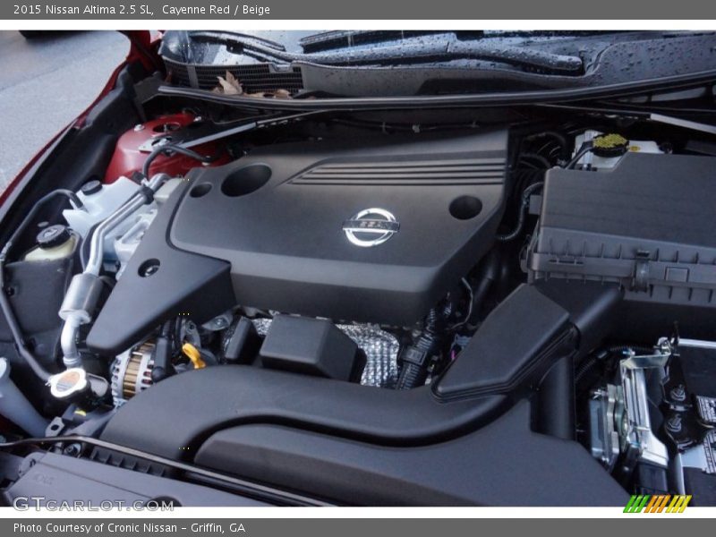 Cayenne Red / Beige 2015 Nissan Altima 2.5 SL
