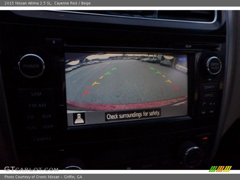 Cayenne Red / Beige 2015 Nissan Altima 2.5 SL