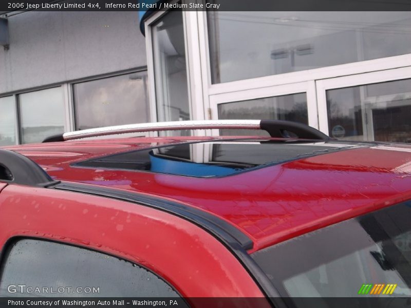 Inferno Red Pearl / Medium Slate Gray 2006 Jeep Liberty Limited 4x4