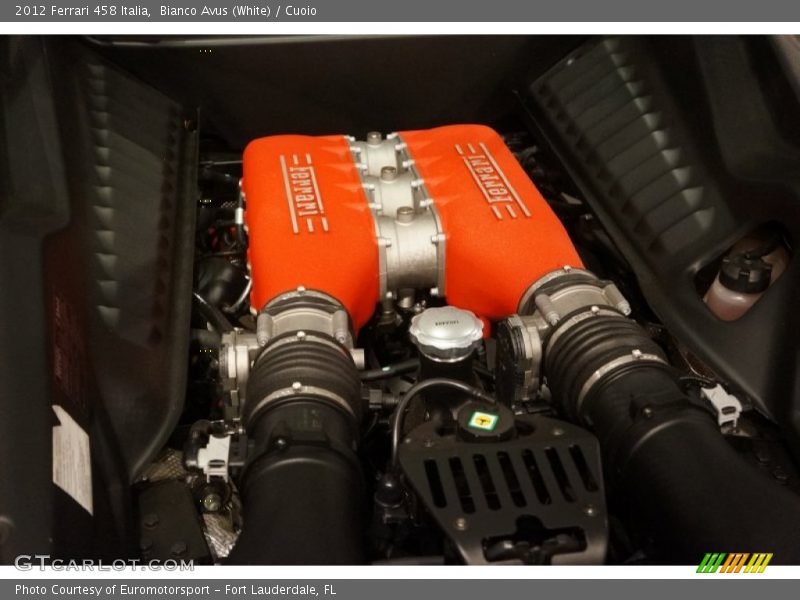  2012 458 Italia Engine - 4.5 Liter DI DOHC 32-Valve VVT V8