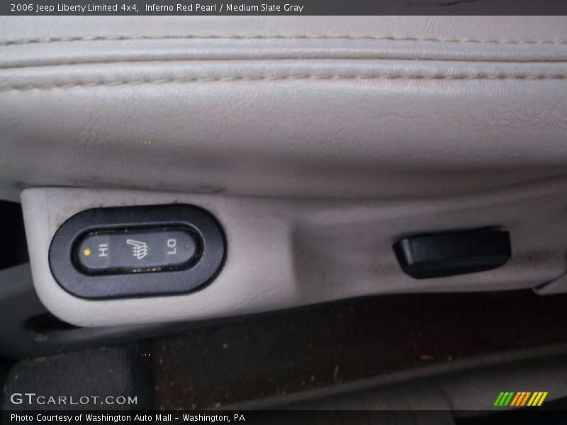 Inferno Red Pearl / Medium Slate Gray 2006 Jeep Liberty Limited 4x4
