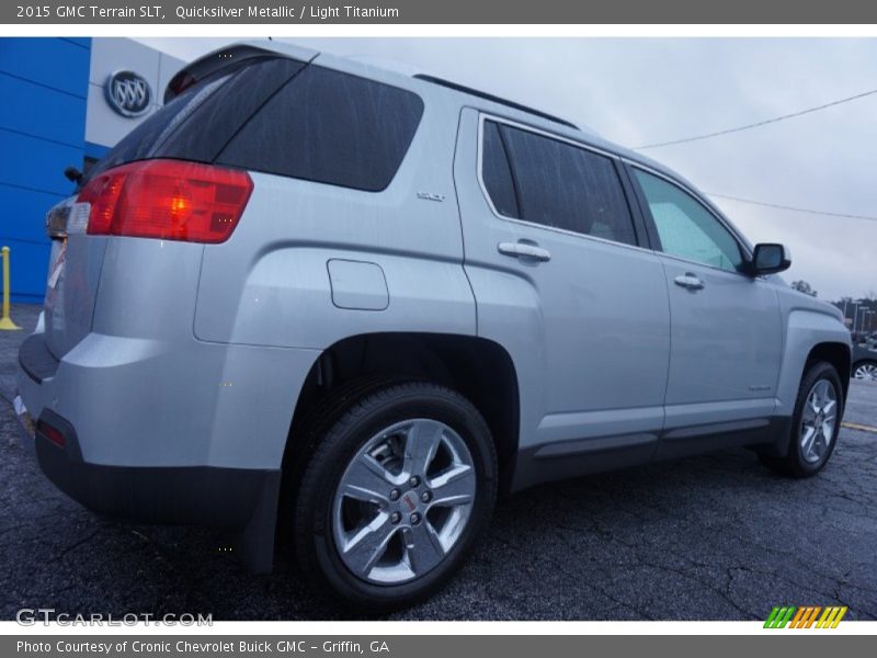 Quicksilver Metallic / Light Titanium 2015 GMC Terrain SLT