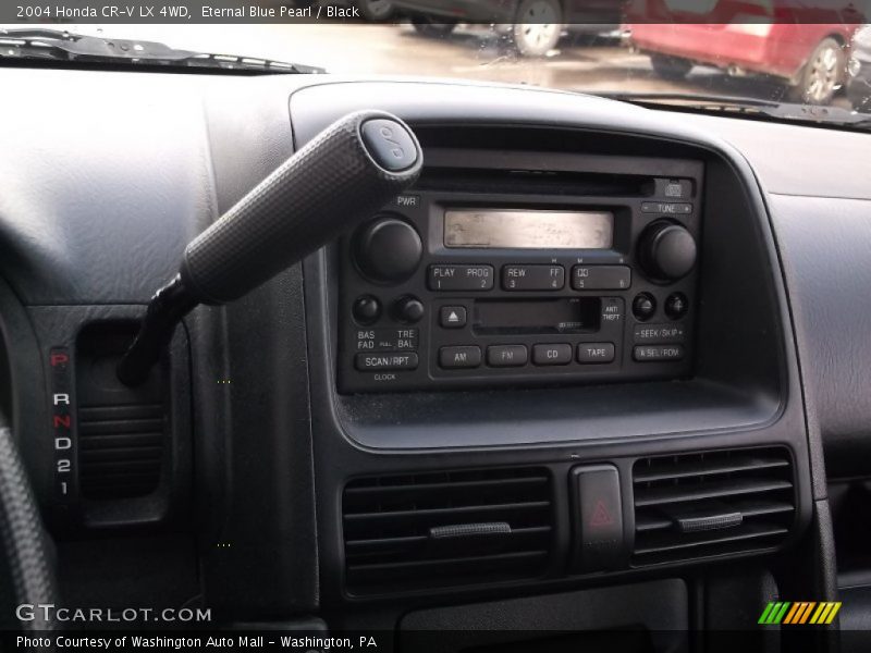 Eternal Blue Pearl / Black 2004 Honda CR-V LX 4WD