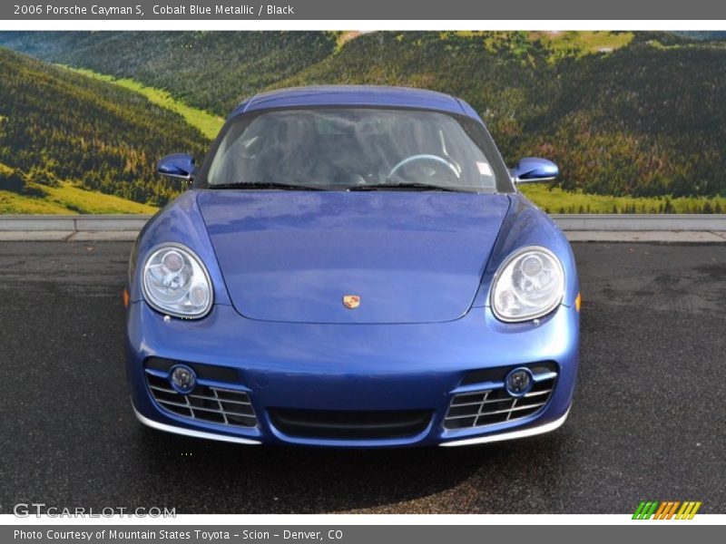 Cobalt Blue Metallic / Black 2006 Porsche Cayman S
