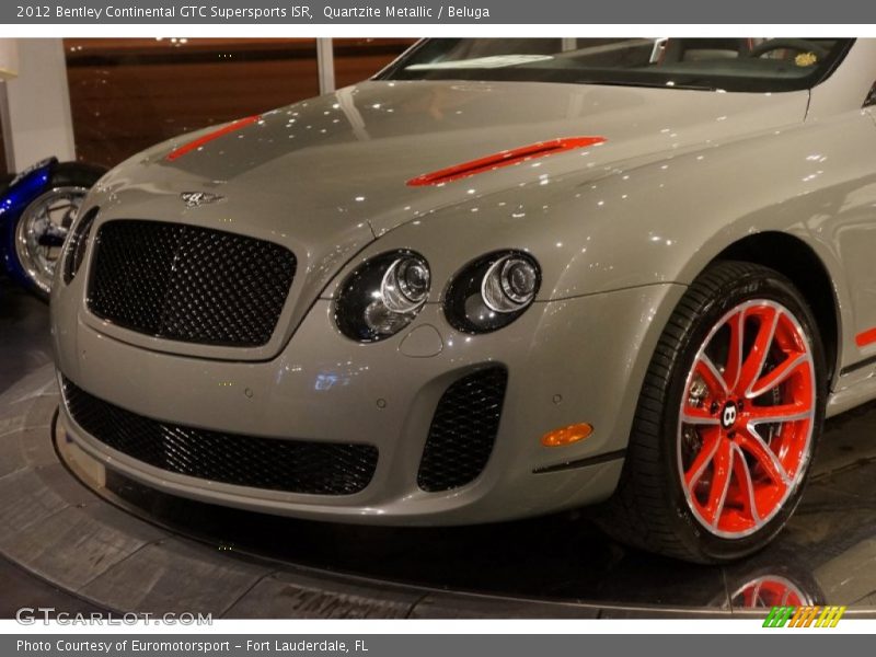 Quartzite Metallic / Beluga 2012 Bentley Continental GTC Supersports ISR
