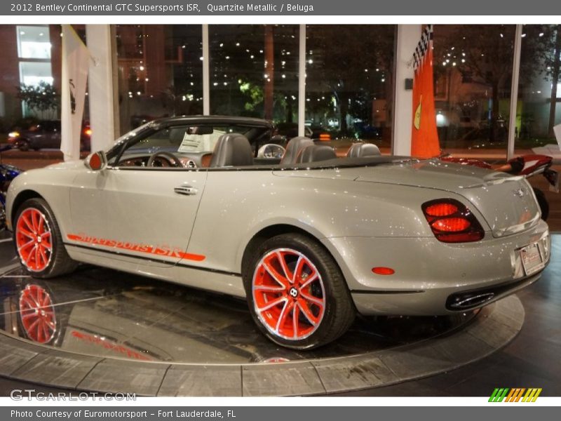 Quartzite Metallic / Beluga 2012 Bentley Continental GTC Supersports ISR