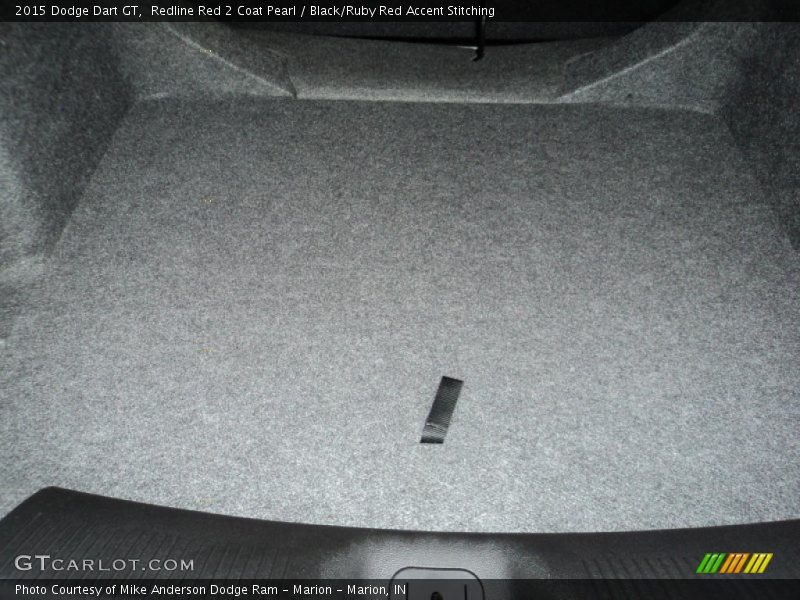 Redline Red 2 Coat Pearl / Black/Ruby Red Accent Stitching 2015 Dodge Dart GT