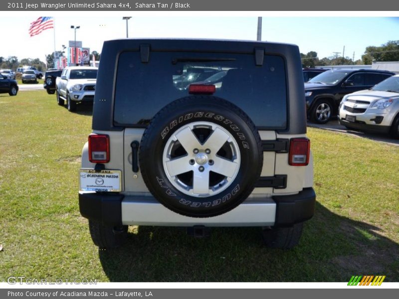 Sahara Tan / Black 2011 Jeep Wrangler Unlimited Sahara 4x4