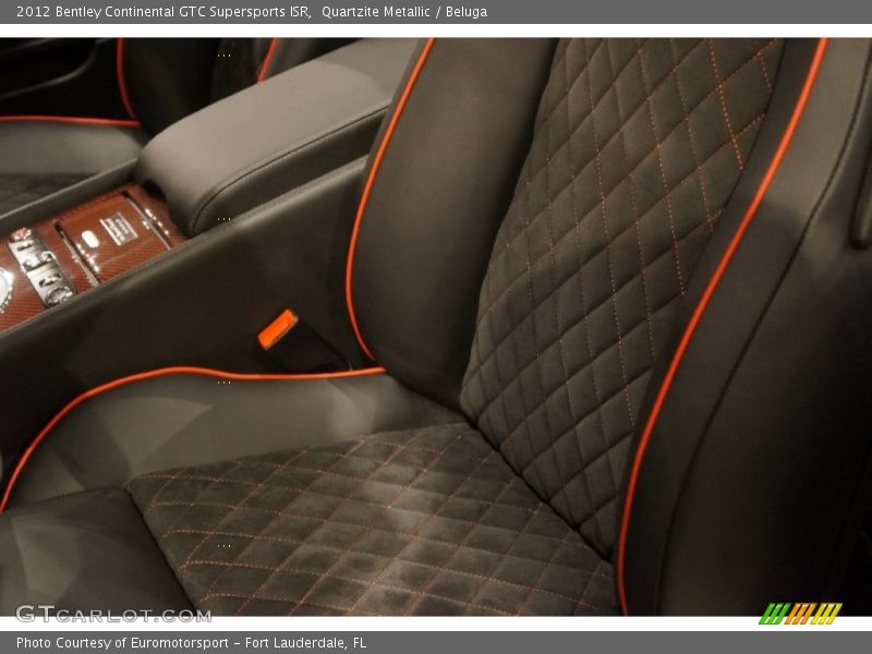 Quartzite Metallic / Beluga 2012 Bentley Continental GTC Supersports ISR