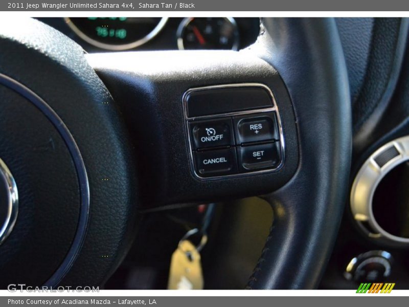 Sahara Tan / Black 2011 Jeep Wrangler Unlimited Sahara 4x4