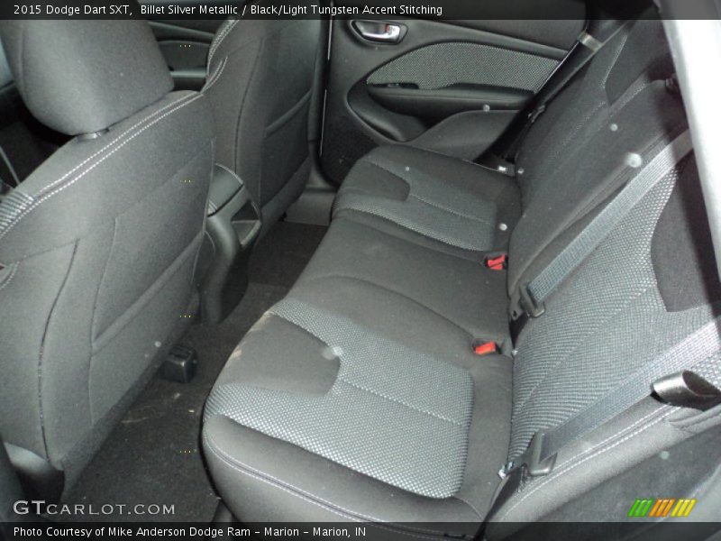 Billet Silver Metallic / Black/Light Tungsten Accent Stitching 2015 Dodge Dart SXT