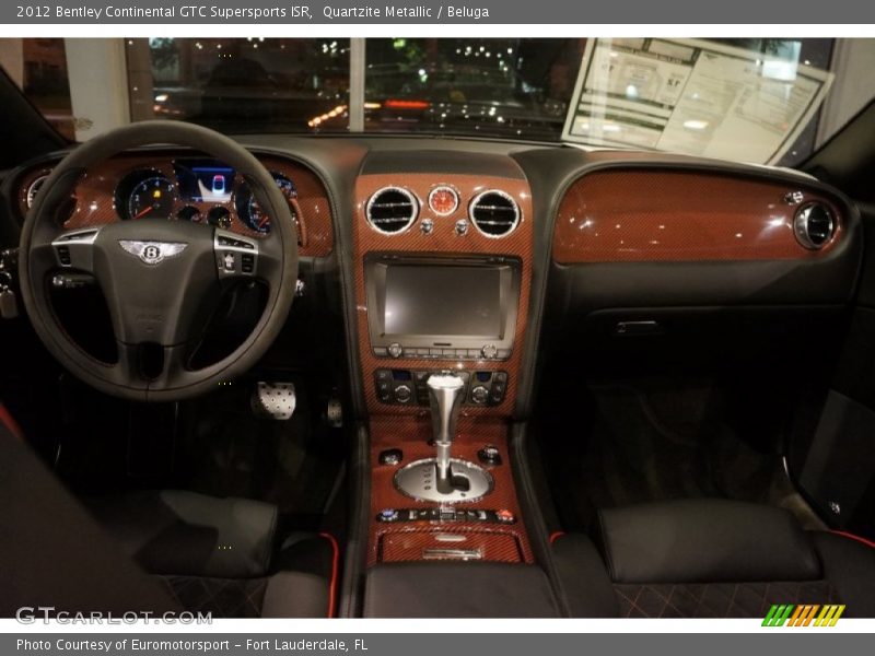Dashboard of 2012 Continental GTC Supersports ISR