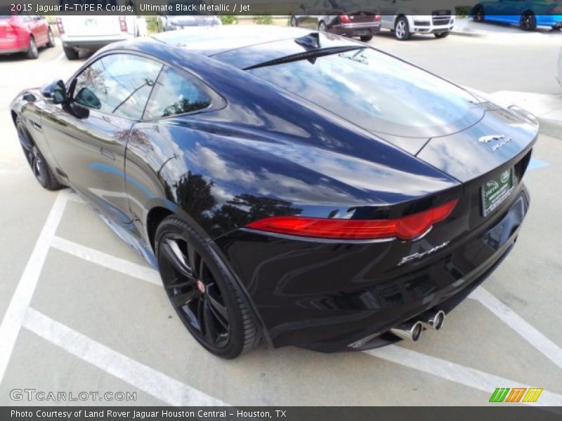 Ultimate Black Metallic / Jet 2015 Jaguar F-TYPE R Coupe