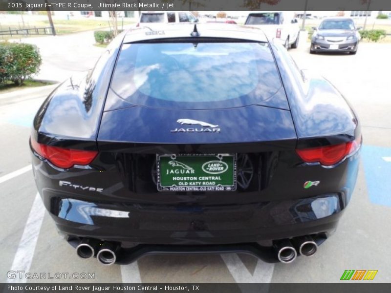 Ultimate Black Metallic / Jet 2015 Jaguar F-TYPE R Coupe