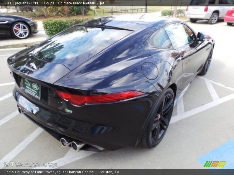 Ultimate Black Metallic / Jet 2015 Jaguar F-TYPE R Coupe