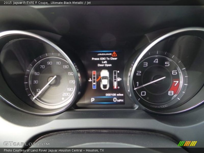 2015 F-TYPE R Coupe R Coupe Gauges
