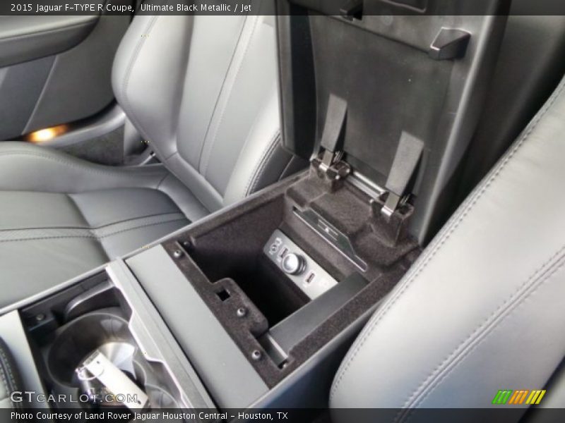 Ultimate Black Metallic / Jet 2015 Jaguar F-TYPE R Coupe