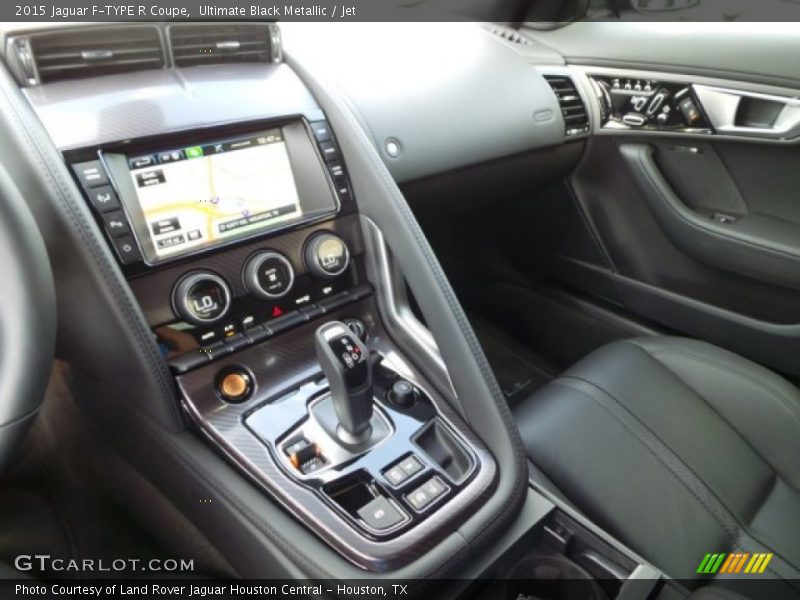 Ultimate Black Metallic / Jet 2015 Jaguar F-TYPE R Coupe