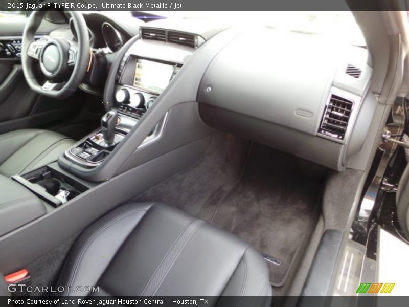 Ultimate Black Metallic / Jet 2015 Jaguar F-TYPE R Coupe