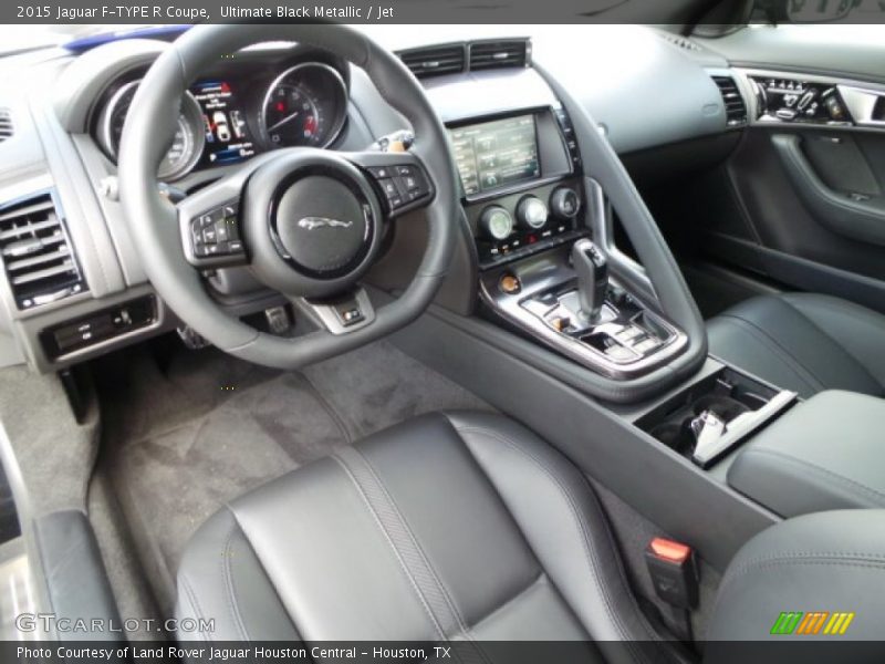 Jet Interior - 2015 F-TYPE R Coupe 