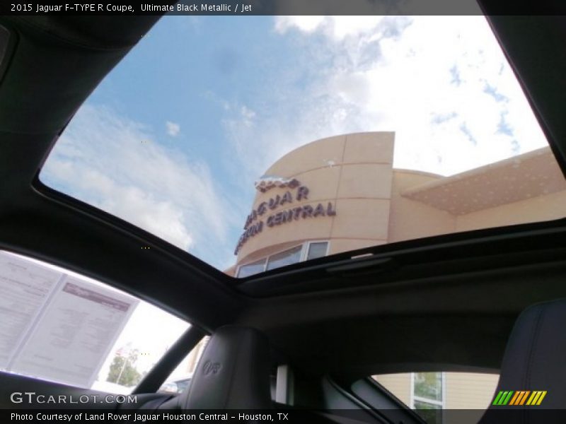 Ultimate Black Metallic / Jet 2015 Jaguar F-TYPE R Coupe