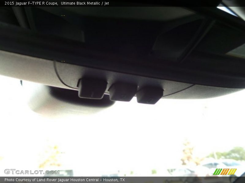 Ultimate Black Metallic / Jet 2015 Jaguar F-TYPE R Coupe