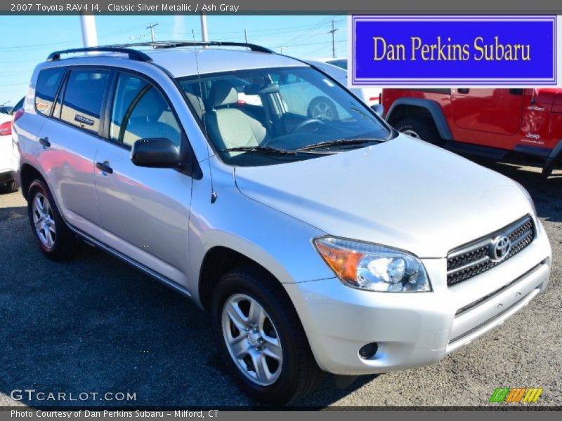 Classic Silver Metallic / Ash Gray 2007 Toyota RAV4 I4