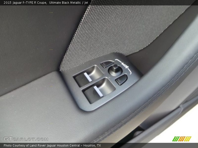 Ultimate Black Metallic / Jet 2015 Jaguar F-TYPE R Coupe