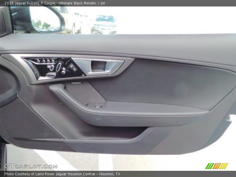 Ultimate Black Metallic / Jet 2015 Jaguar F-TYPE R Coupe
