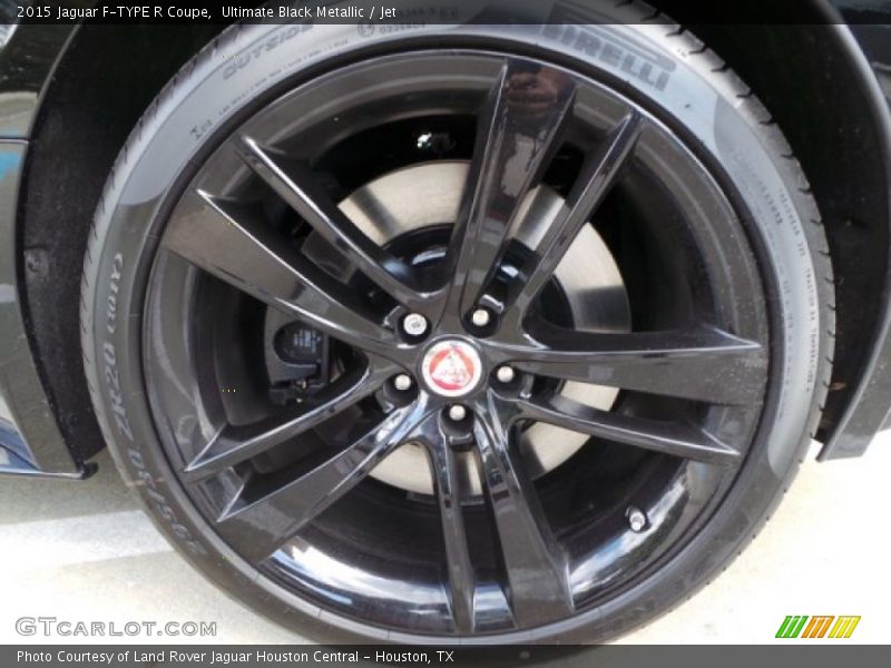 Ultimate Black Metallic / Jet 2015 Jaguar F-TYPE R Coupe