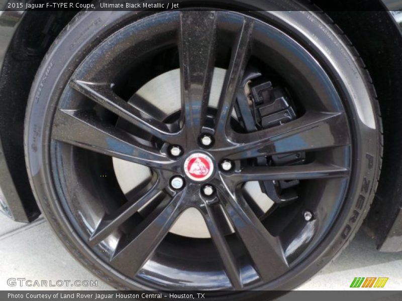Ultimate Black Metallic / Jet 2015 Jaguar F-TYPE R Coupe