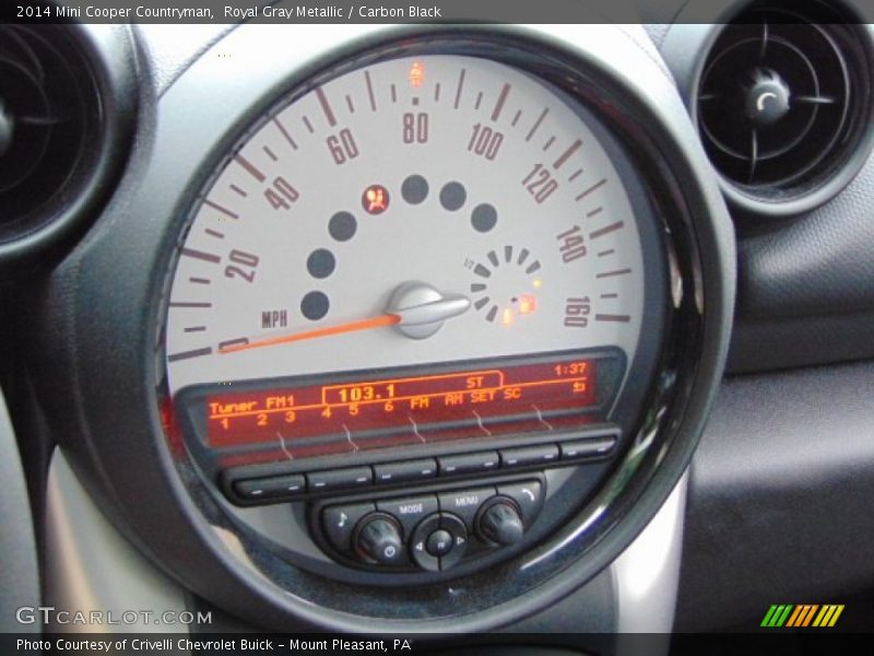 Royal Gray Metallic / Carbon Black 2014 Mini Cooper Countryman