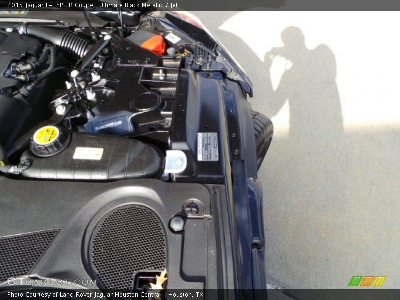 Ultimate Black Metallic / Jet 2015 Jaguar F-TYPE R Coupe