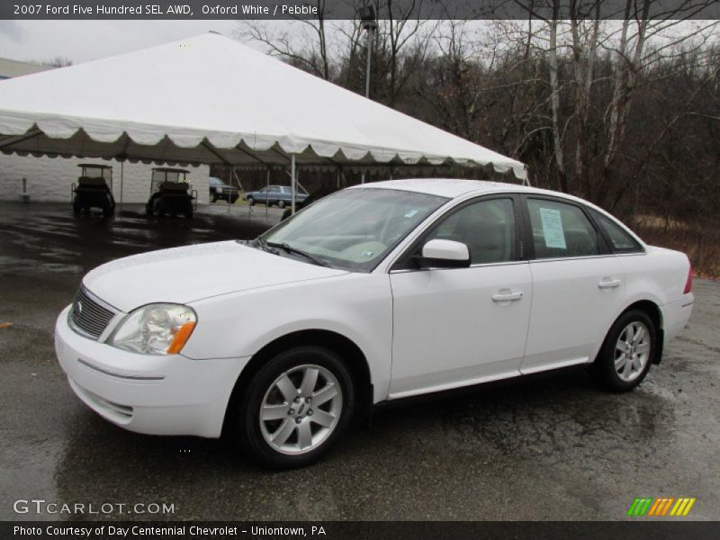 Oxford White / Pebble 2007 Ford Five Hundred SEL AWD