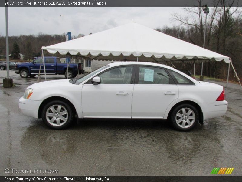 Oxford White / Pebble 2007 Ford Five Hundred SEL AWD