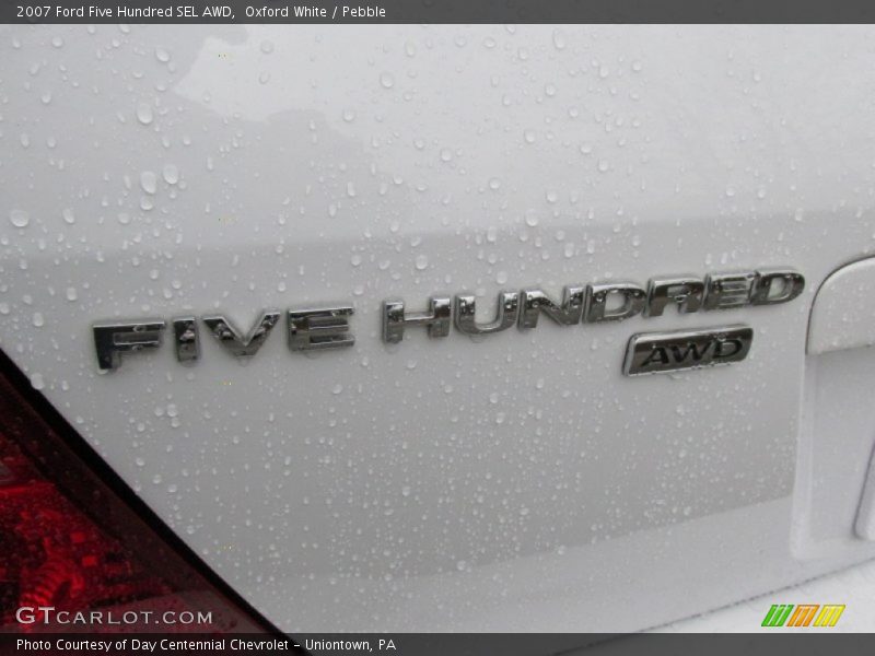 Oxford White / Pebble 2007 Ford Five Hundred SEL AWD