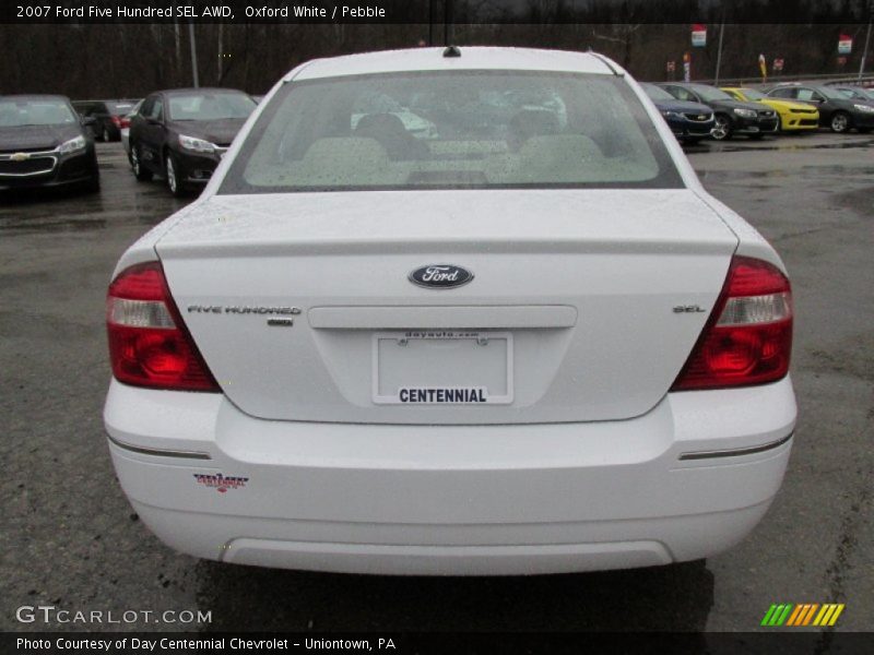 Oxford White / Pebble 2007 Ford Five Hundred SEL AWD