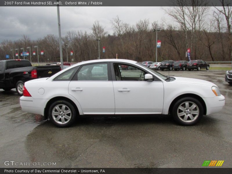Oxford White / Pebble 2007 Ford Five Hundred SEL AWD