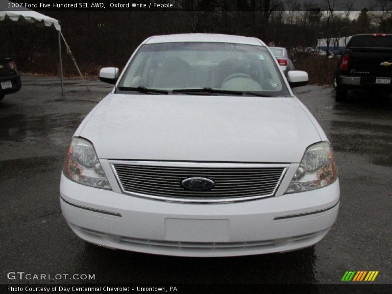 Oxford White / Pebble 2007 Ford Five Hundred SEL AWD