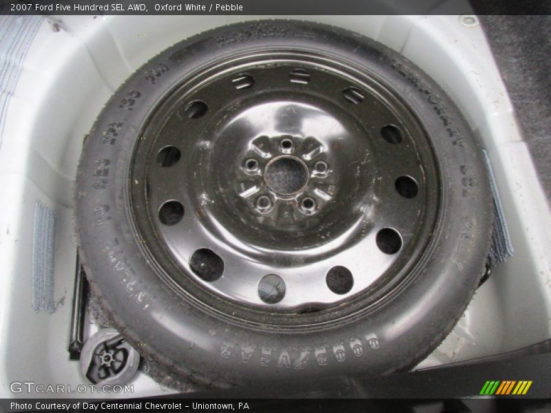 Oxford White / Pebble 2007 Ford Five Hundred SEL AWD