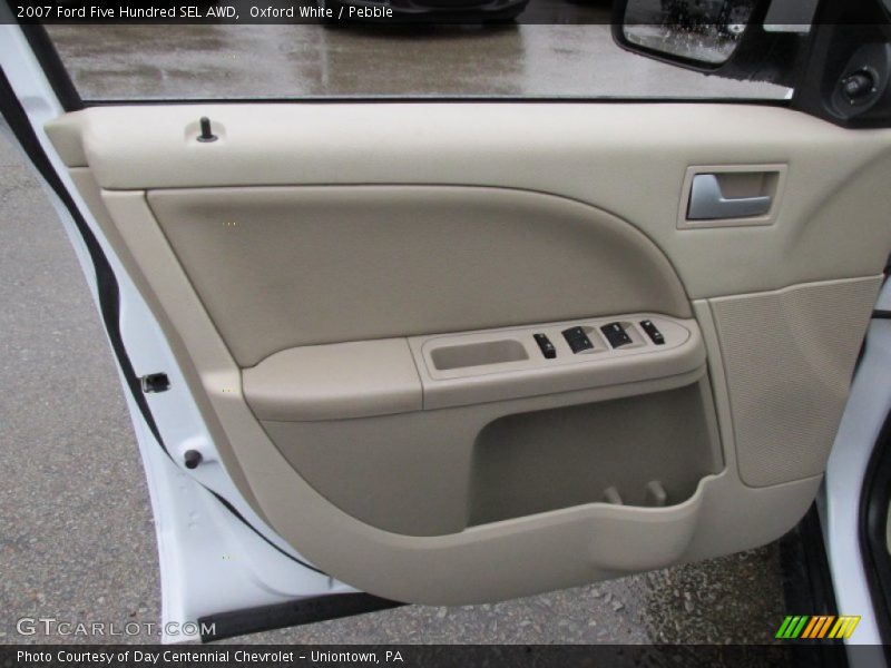 Oxford White / Pebble 2007 Ford Five Hundred SEL AWD