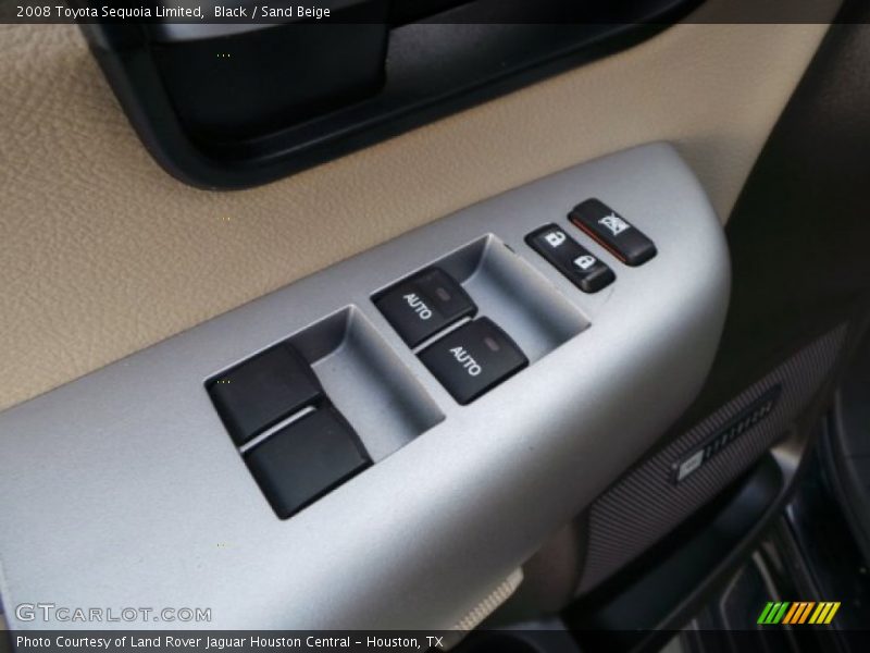 Black / Sand Beige 2008 Toyota Sequoia Limited