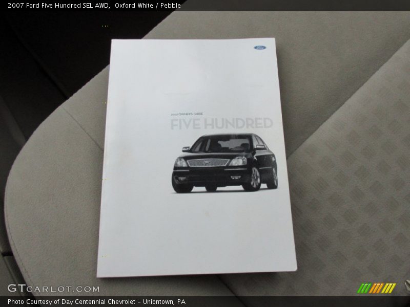 Oxford White / Pebble 2007 Ford Five Hundred SEL AWD