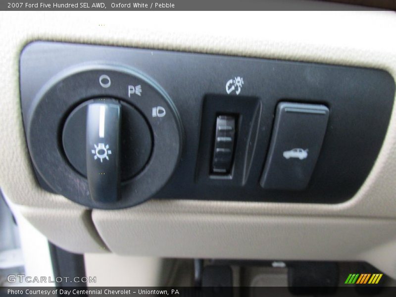 Oxford White / Pebble 2007 Ford Five Hundred SEL AWD