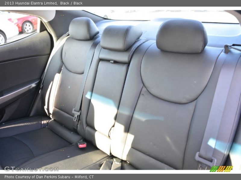 Black / Black 2013 Hyundai Elantra Limited