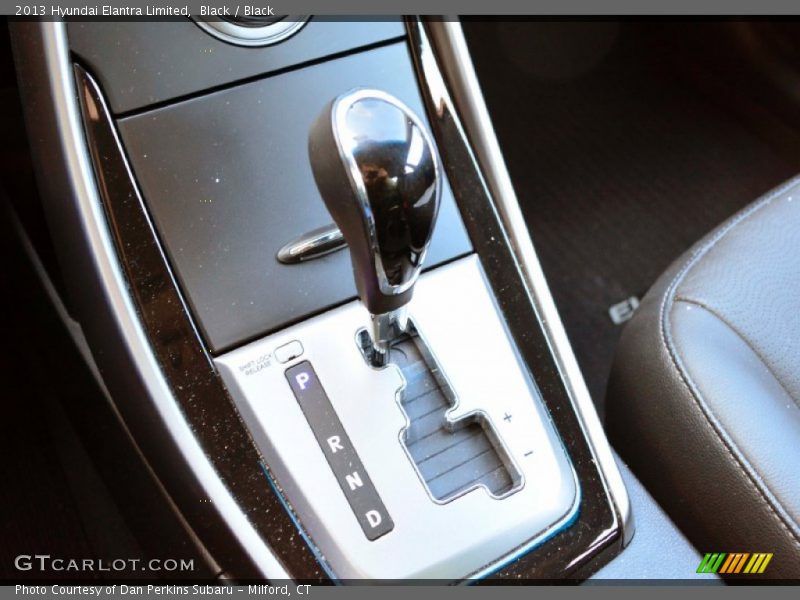 Black / Black 2013 Hyundai Elantra Limited