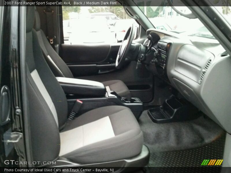 Black / Medium Dark Flint 2007 Ford Ranger Sport SuperCab 4x4