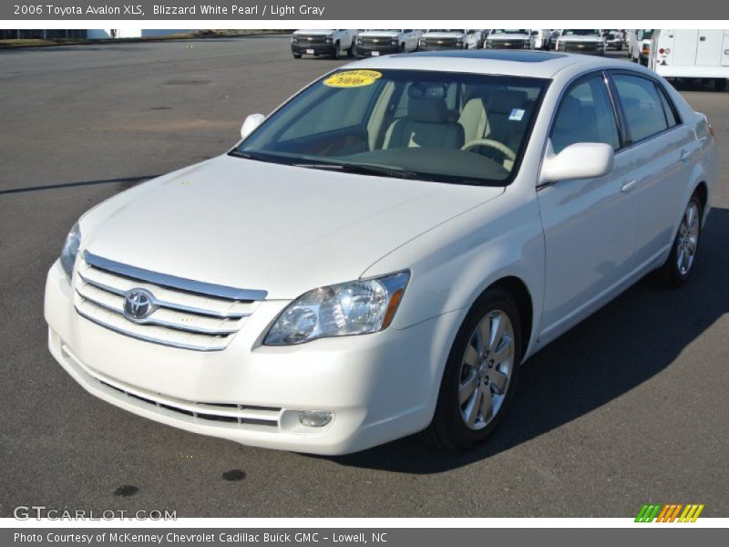 Blizzard White Pearl / Light Gray 2006 Toyota Avalon XLS