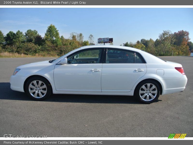 Blizzard White Pearl / Light Gray 2006 Toyota Avalon XLS