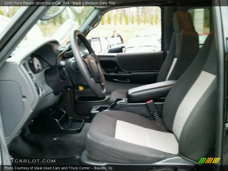 Black / Medium Dark Flint 2007 Ford Ranger Sport SuperCab 4x4